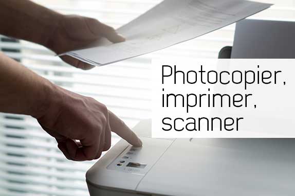 Photocopier, imprimer, scanner