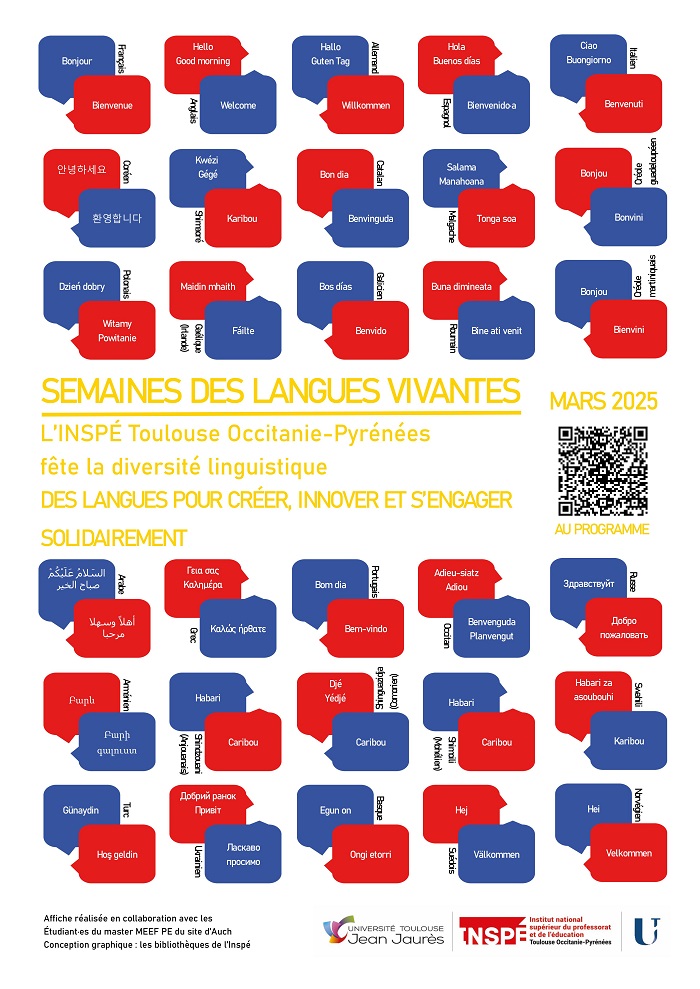 affiche semaine des langues 2025