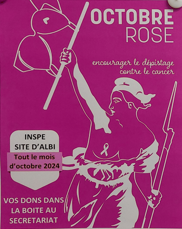 affiches octobre rose