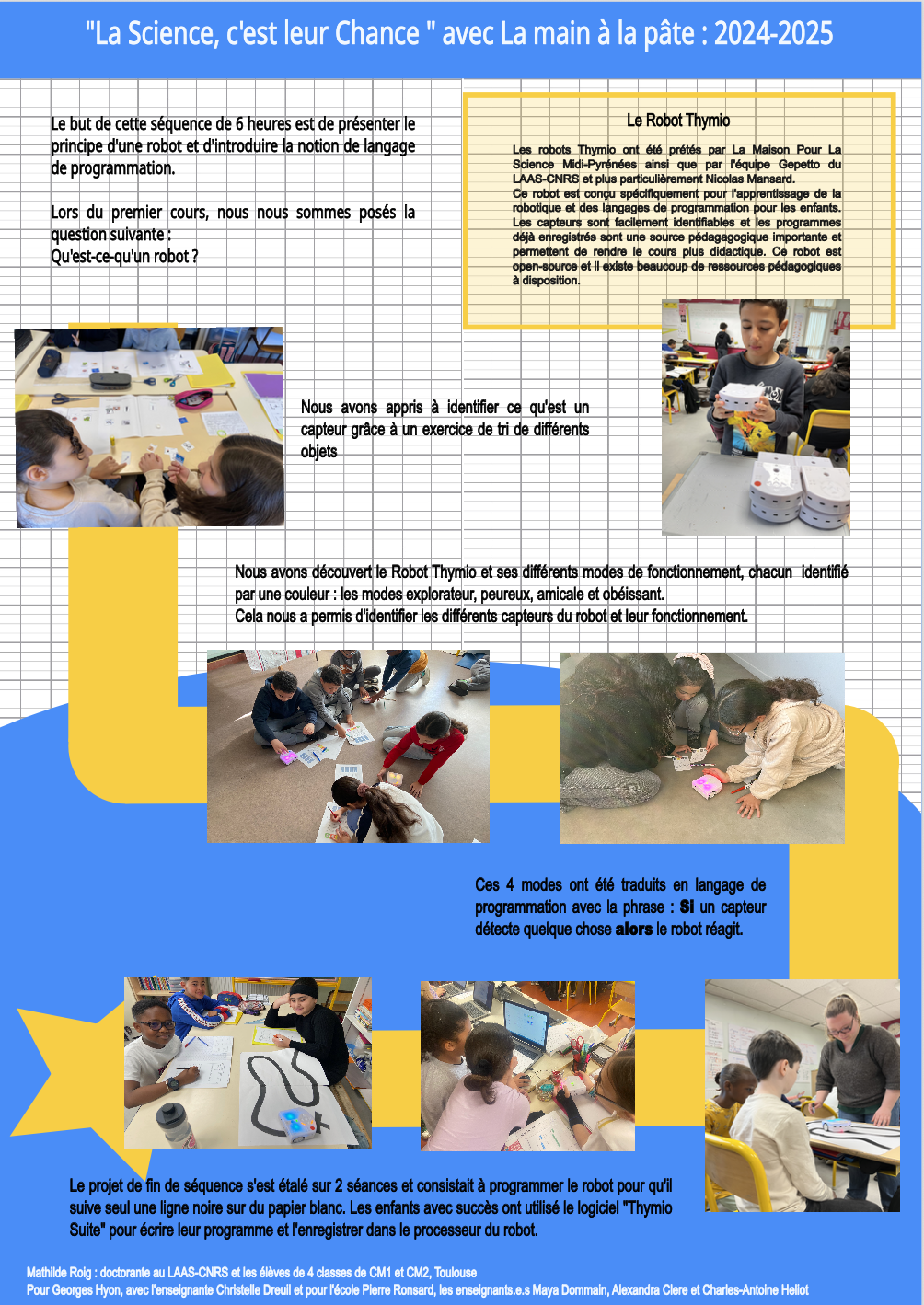 Mathilde et les robots