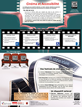 Poster cinéma et accessibilité